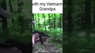 Hiking with my Vietnam veteran grandpa be like #shorts #meme