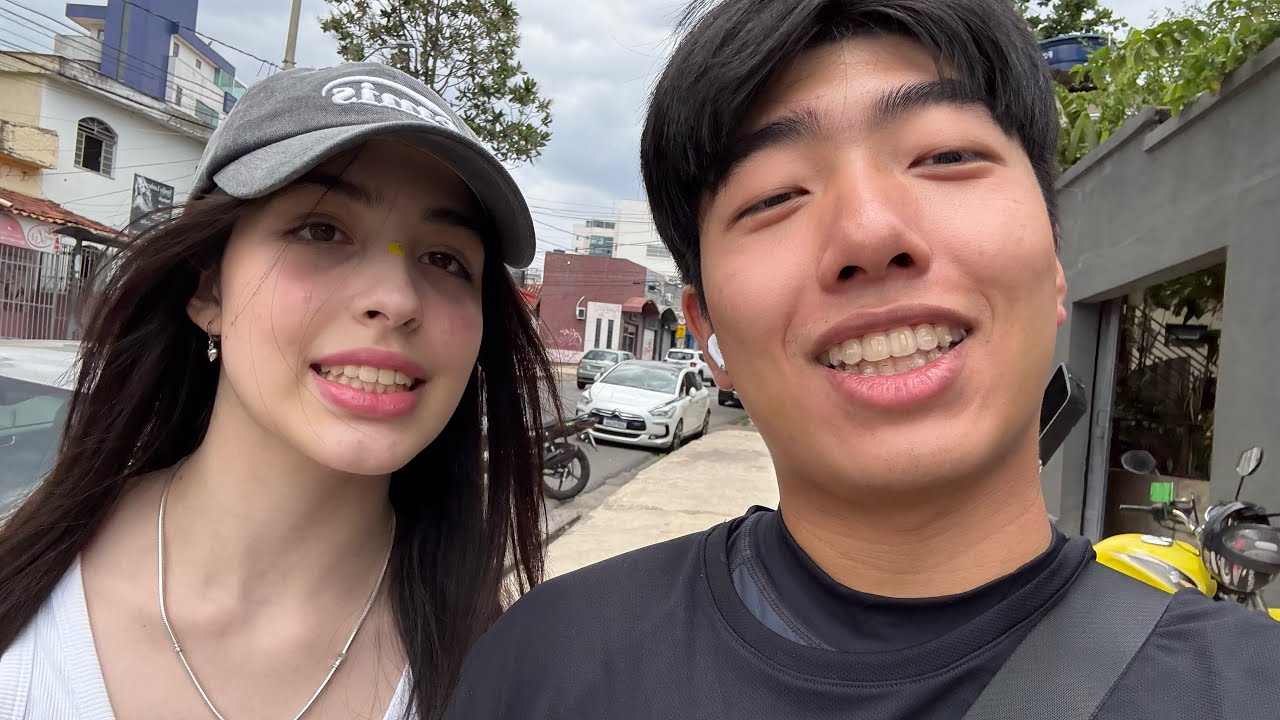 브라질 여자친구와 수영장 브이로그❤️