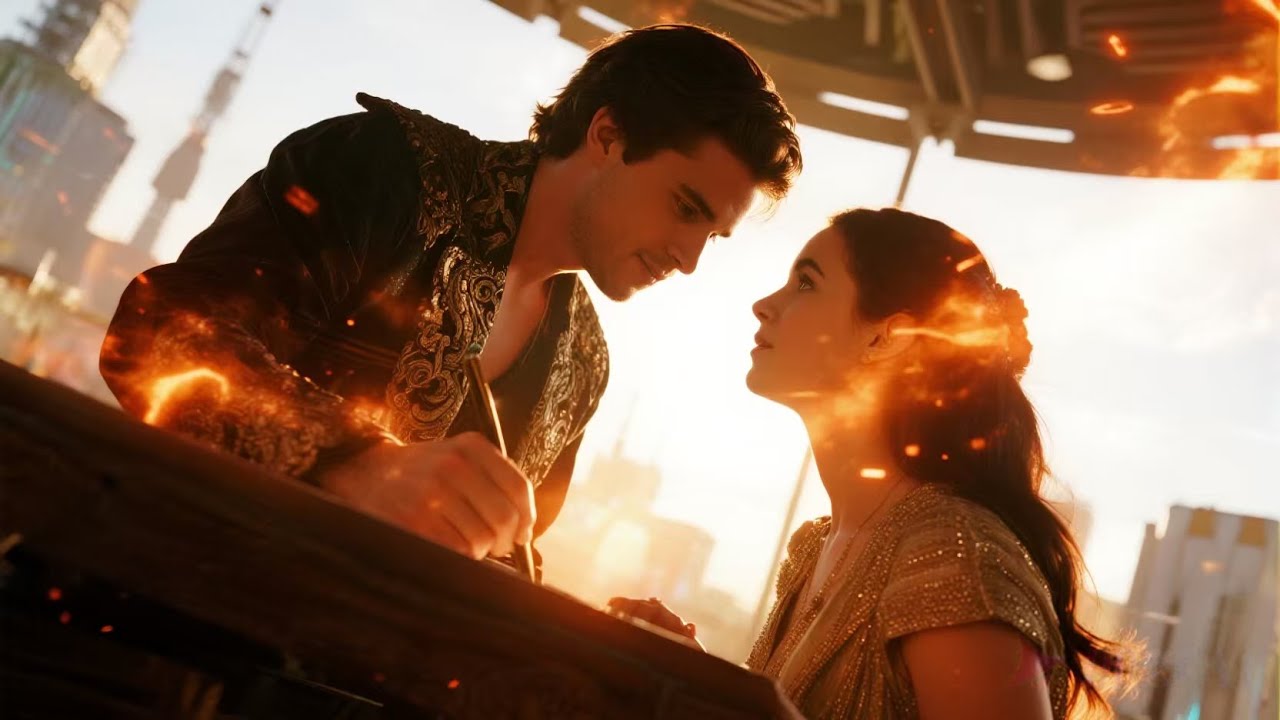 Гениальная девушка заключает контракт с красивым инопланетянином о том, чтобы начать жить вместе.