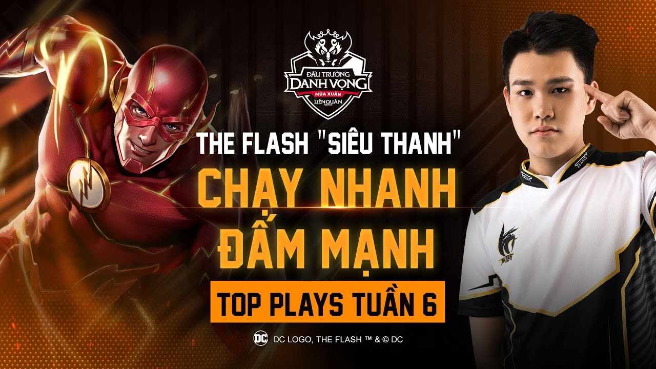 rovera TOP PLAYS #6 | The Flash - Quá nhanh quá nguy hiểm! - ĐTDV mùa Xuân 2019