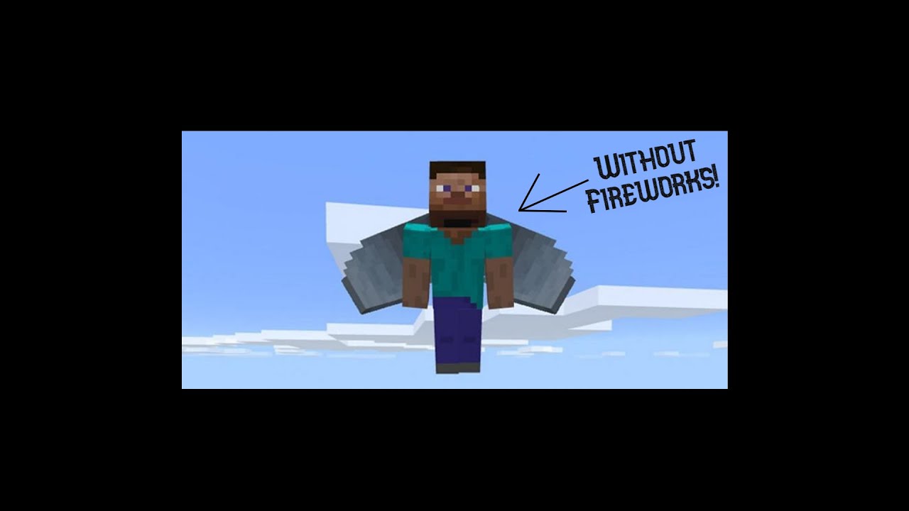 How to fly with elytra without Fireworks! - YouTube