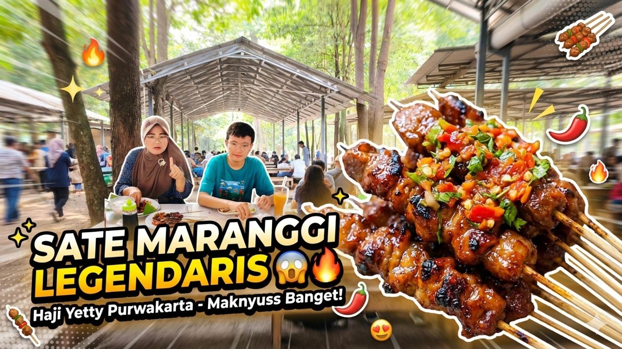 SATE MARANGGI LEGENDARIS 😱🔥 Haji Yetty Purwakarta - Maknyuss Banget!