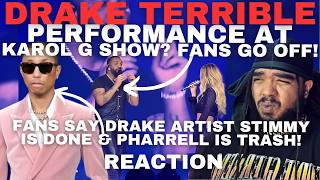 Drake Cooked For BAD Perfomance With Karol G, Fans Say Drake Artist Stimmy Is DONE & Pharrell TRASH!