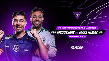 The GREATEST COMEBACK in FC Pro History?!! | MSDossary v Emre Yilmaz  | FC Pro Open Global Qualifier