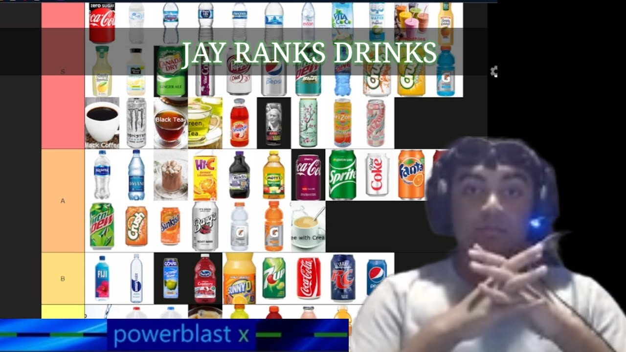 powerblast x's Drinks Tier List