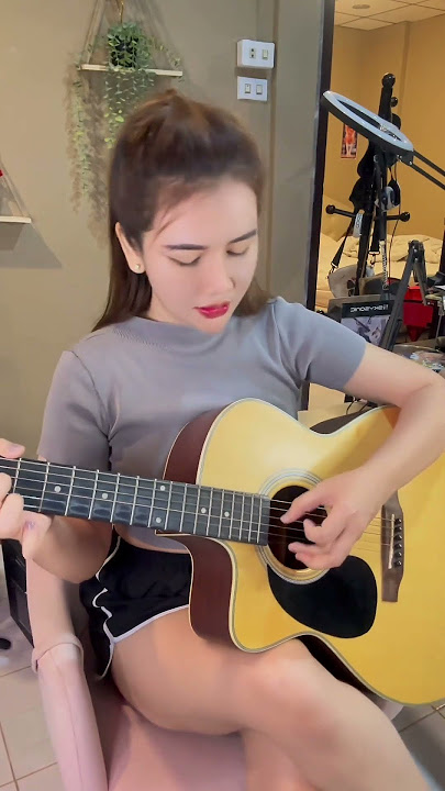 มาช้าแต่มานะ😂 (GT : QshWyy) #แพชชี่ #โซโล่ทิพย์ #กีต้าร์ #guitar