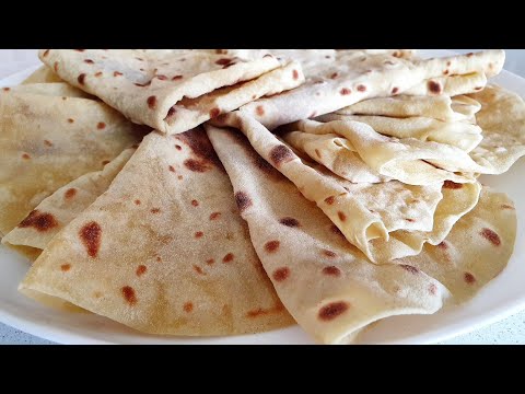 Always Have Fresh Bread at Home ✔ The Easiest Lavash Recipe To Make 👌 How to Make Lavash Bread?