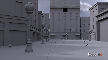 Houdini Car Simulation
