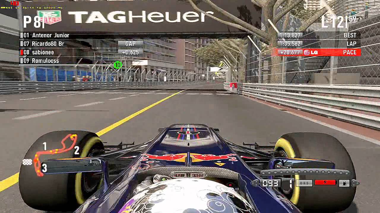 F1 2011 | ATINX S2 Round 5: Monaco Grand Prix
