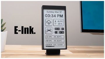 The E-ink Desk Accessory I