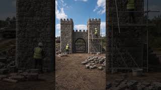 They Rebuilt a Collapsed Medieval Castle Into This