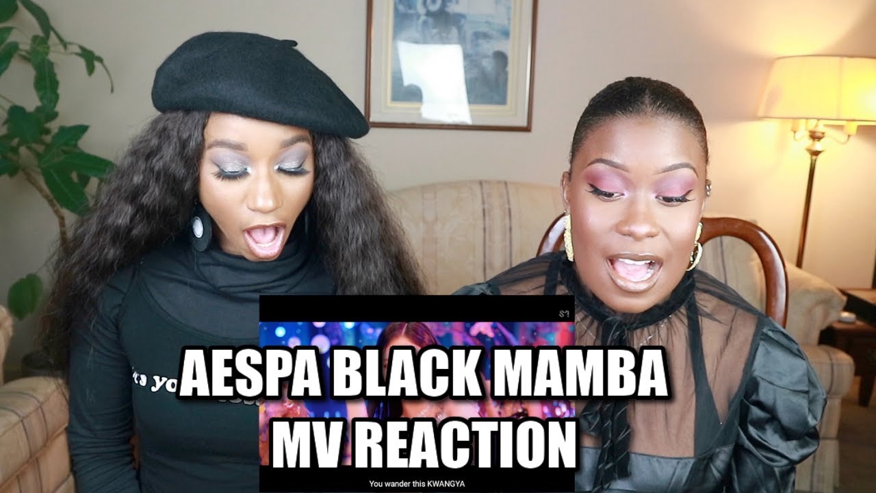 AESPA BLACK MAMBA MV REACTION
