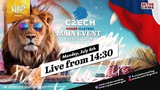 👑 Final Day of €150 Czech Poker Masters NLH Main Event live from King's Resort 🎙️Christin screenshot 1