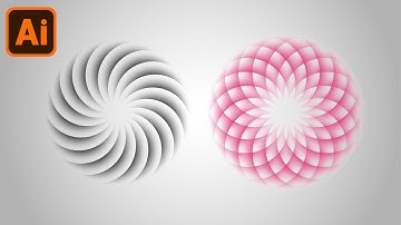 Flower Design Using Golden Ratio in Illustrator CC Tutorial | Make Spiral Flower |