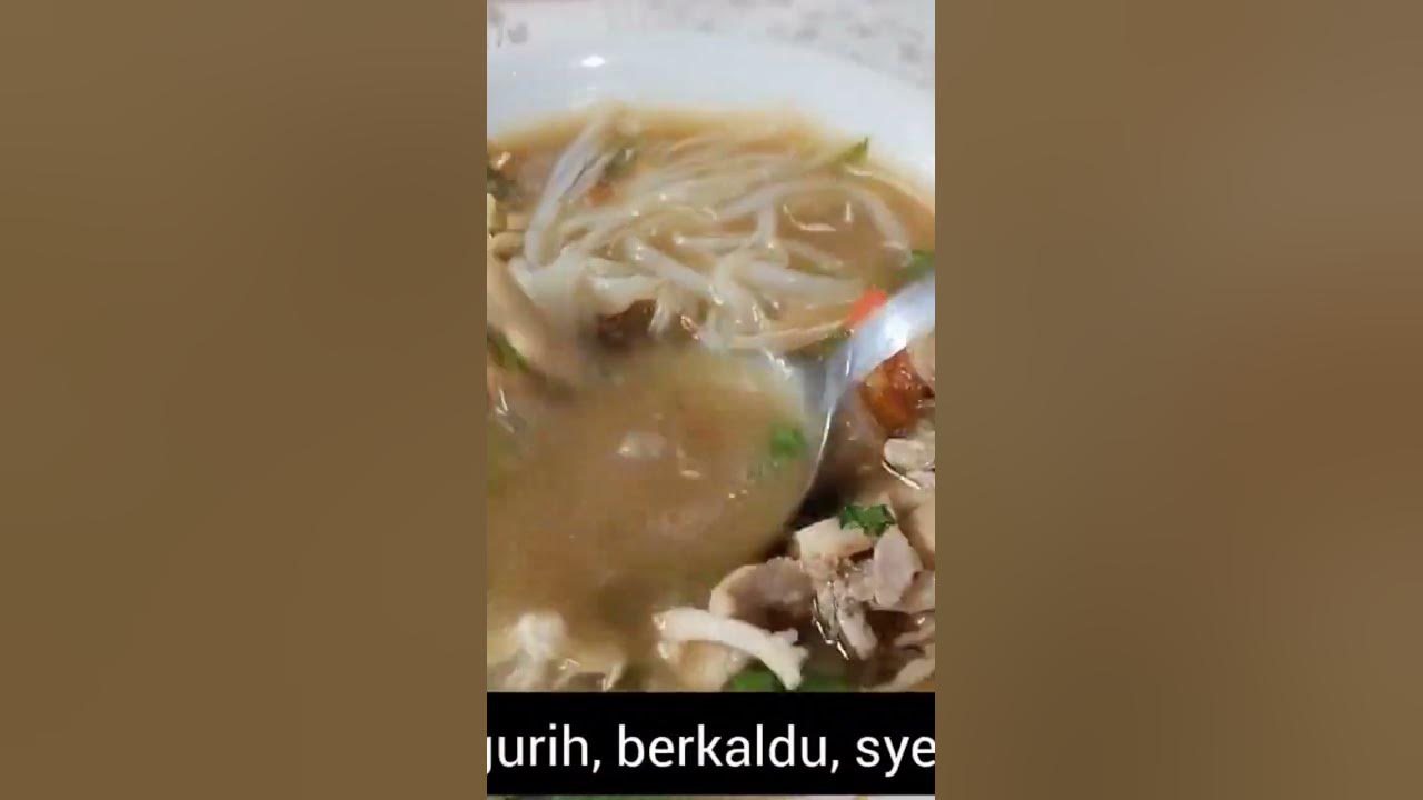 Resep Soto Semarang yang berkaldu, berempah & gurih