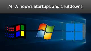 📎Windows startup and shutdown sound evolution! Windows 3 1 to Windows 11 (NO BETA VERSIONS)📎