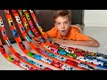 Mark have fun with Hot Wheels and Learn cars brands