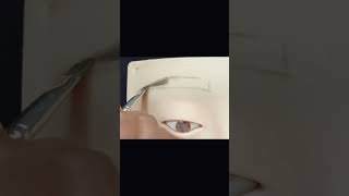 Learn Eye BRO for beginner 🔰 #makeup #fasion #eyemakeup #makeupartist #browstylist #browshape