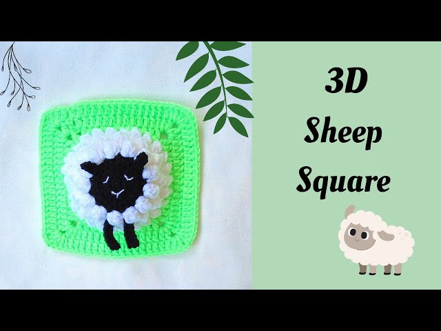 3D granny squares - crochet book review 