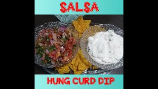 Salsa and hung curd dip - tasty ...