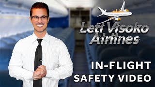 Leti Visoko Airlines: In-Flight Safety Video