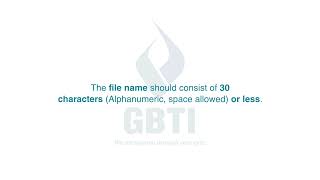 GBTI GO Banking: What is File Upload?