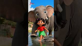 L’Éléphant Marche - Elephant Song | Nursery Rhymes for Kids | française | Shorts