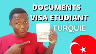 Documents pour obtenir un VISA ETUDIANT pour la Turquie || Eviter un refus  visa || Cas de Cameroun. - YouTube