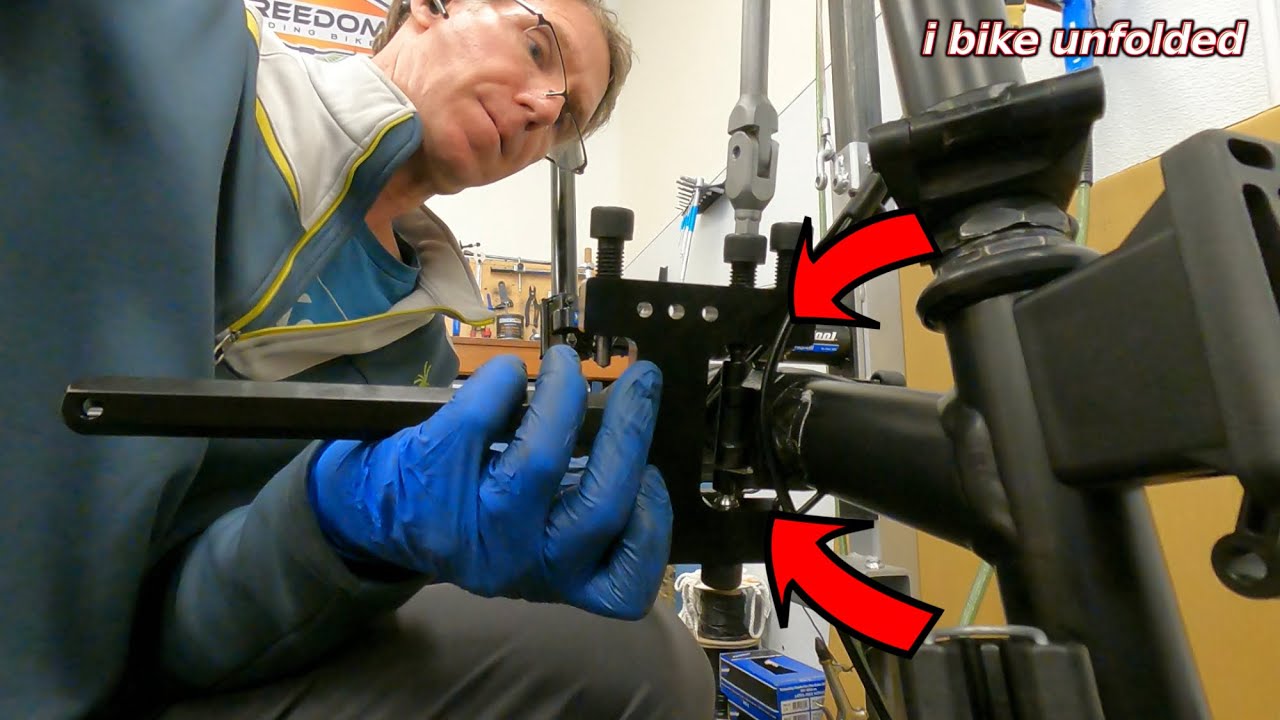 Brompton frame hinge pin replacement YouTube