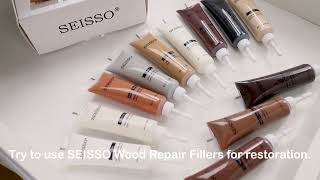 Seisso Wood Repair Kit Wood Touch Up Paint Restore Any Wood Furniture Wood Stain