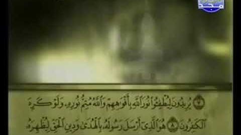 061 As Saff   سورة الصف   علي الحذيفي