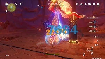 Yoimiya Vaporize Test: Pyro Regisvine