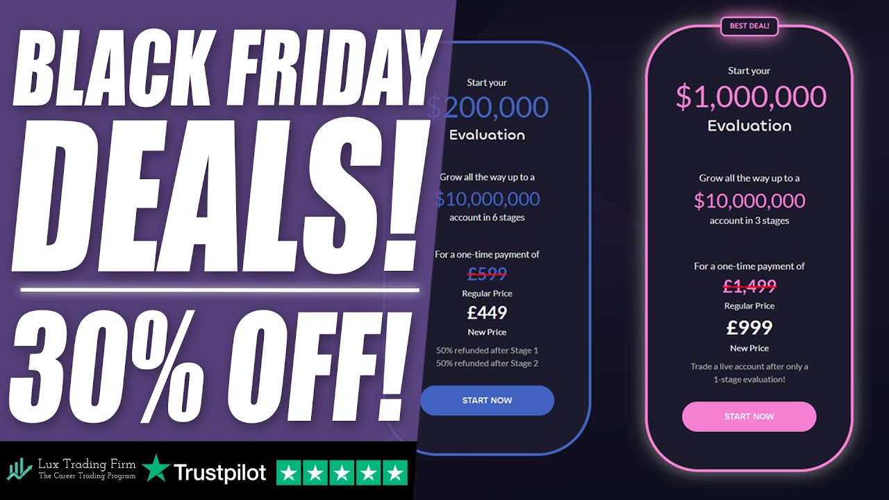 BLACK FRIDAY DEALS are now available! - YouTube