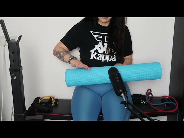 ASMR Random triggers with gym equipment!!!
