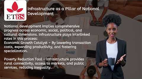 Infrastructure and national development Module 1  Conceptual Foundations of Infrastructure