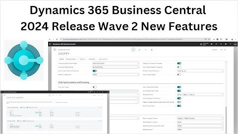 Dynamics 365 Business Central 2024 Release Wave 2 New Features