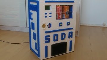 LEGO soda machine