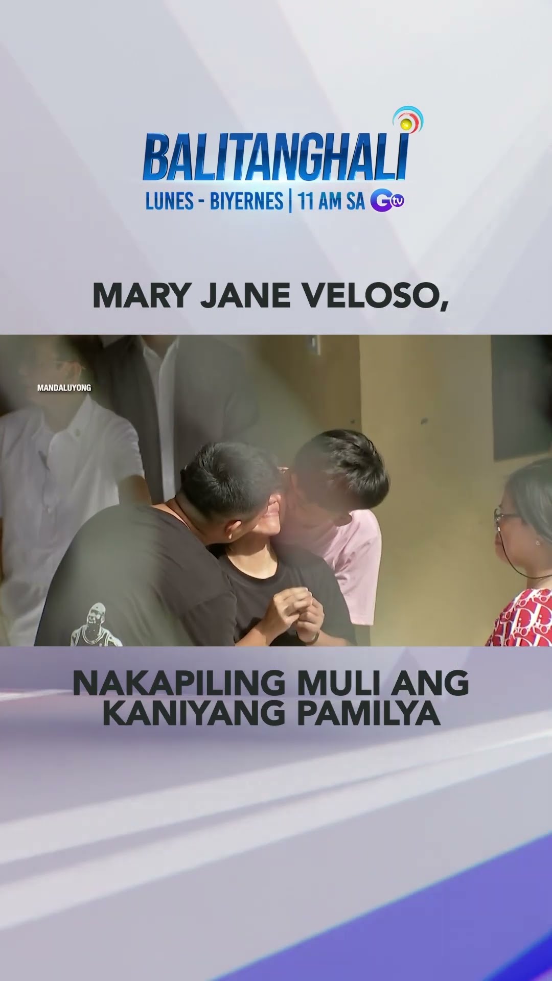 Mary Jane Veloso, masayang nakapiling muli ang kaniyang pamilya #shorts | Balitanghali