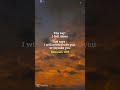 Motivation God says