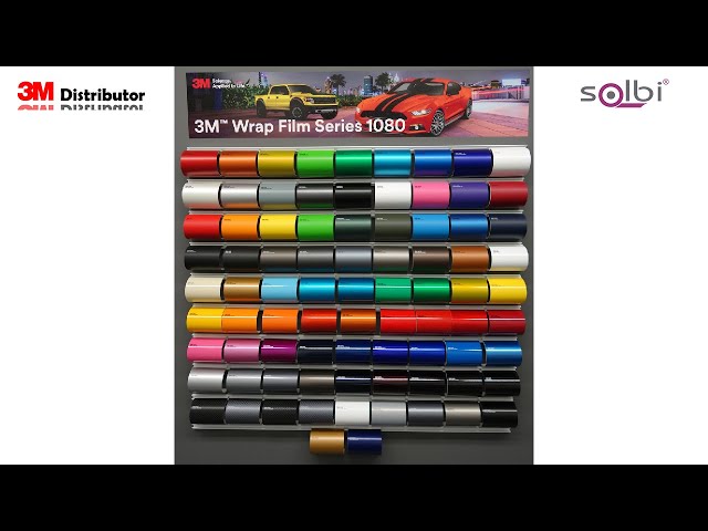 Eight Exciting New Colors - 3M™ Wrap Film Series 1080 