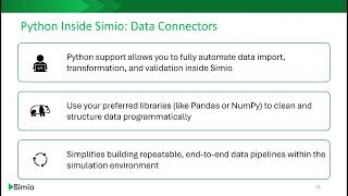 Simio - Simio + Python: Unlocking the Full Power of Your Digital Twin for What-If Analysis