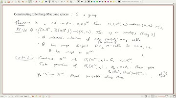 Introduction to Algebraic Topology : Lecture 25.3 MA 232 (2020)