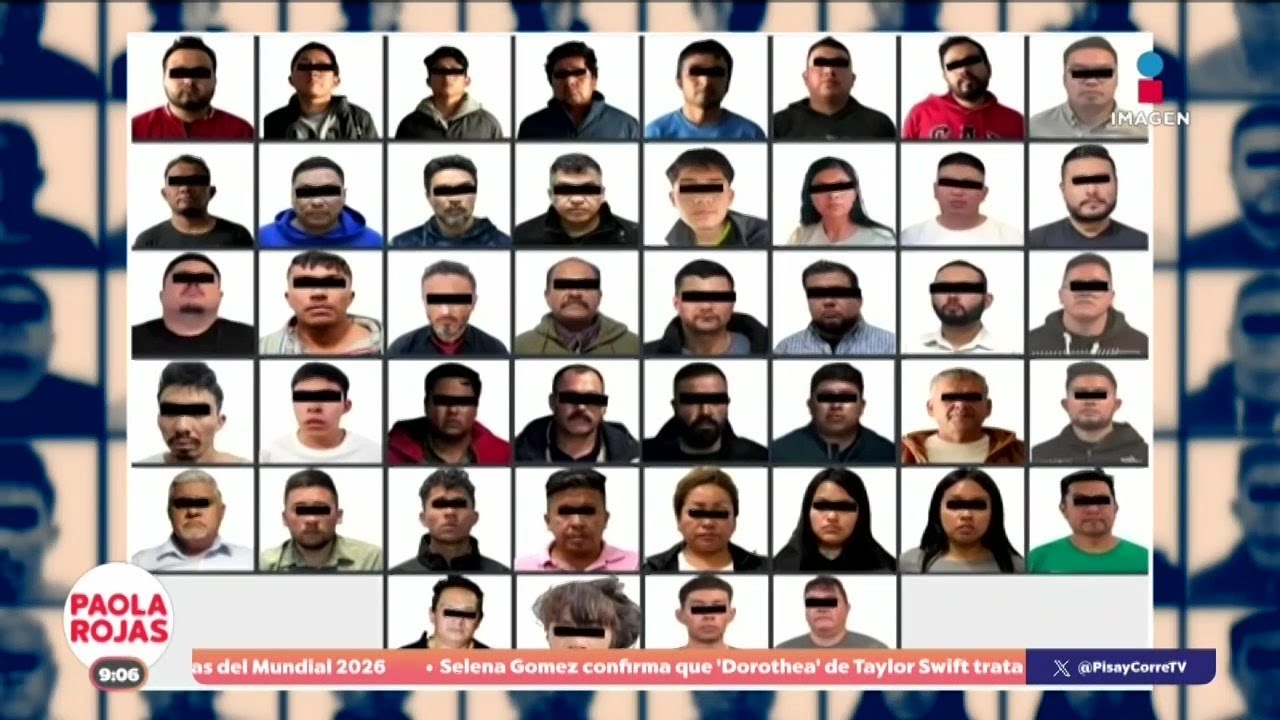 Caen 44 personas que se hacían pasar por policías en Edomex | DPC con Paola Rojas