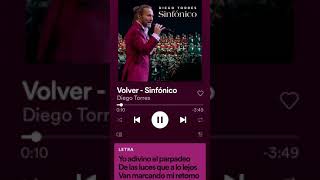 Volver. Diego Torres. Sinfónico