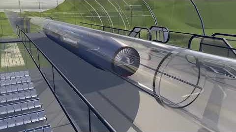 Hyperloop 3d animations