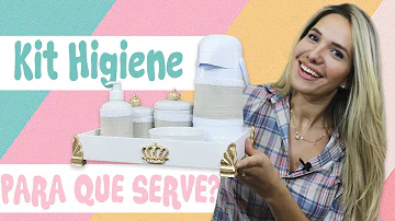 Para que serve cada item do kit higiene bebê?