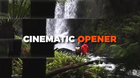 Cinematic Opener DaVinci Resolve Templates