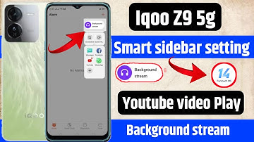 iqoo z9 5g background stream setting |video ko background me kaise chalaye iqoo z9 |