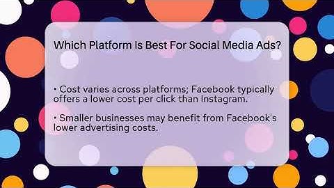 Which Platform Is Best For Social Media Ads? - Everyday-Networking