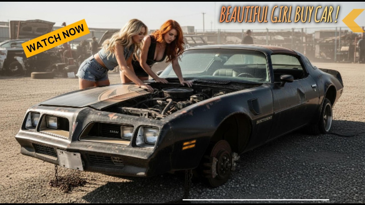 Pontiac Firebird Trans Am 1979, ASMR Car Restoration!